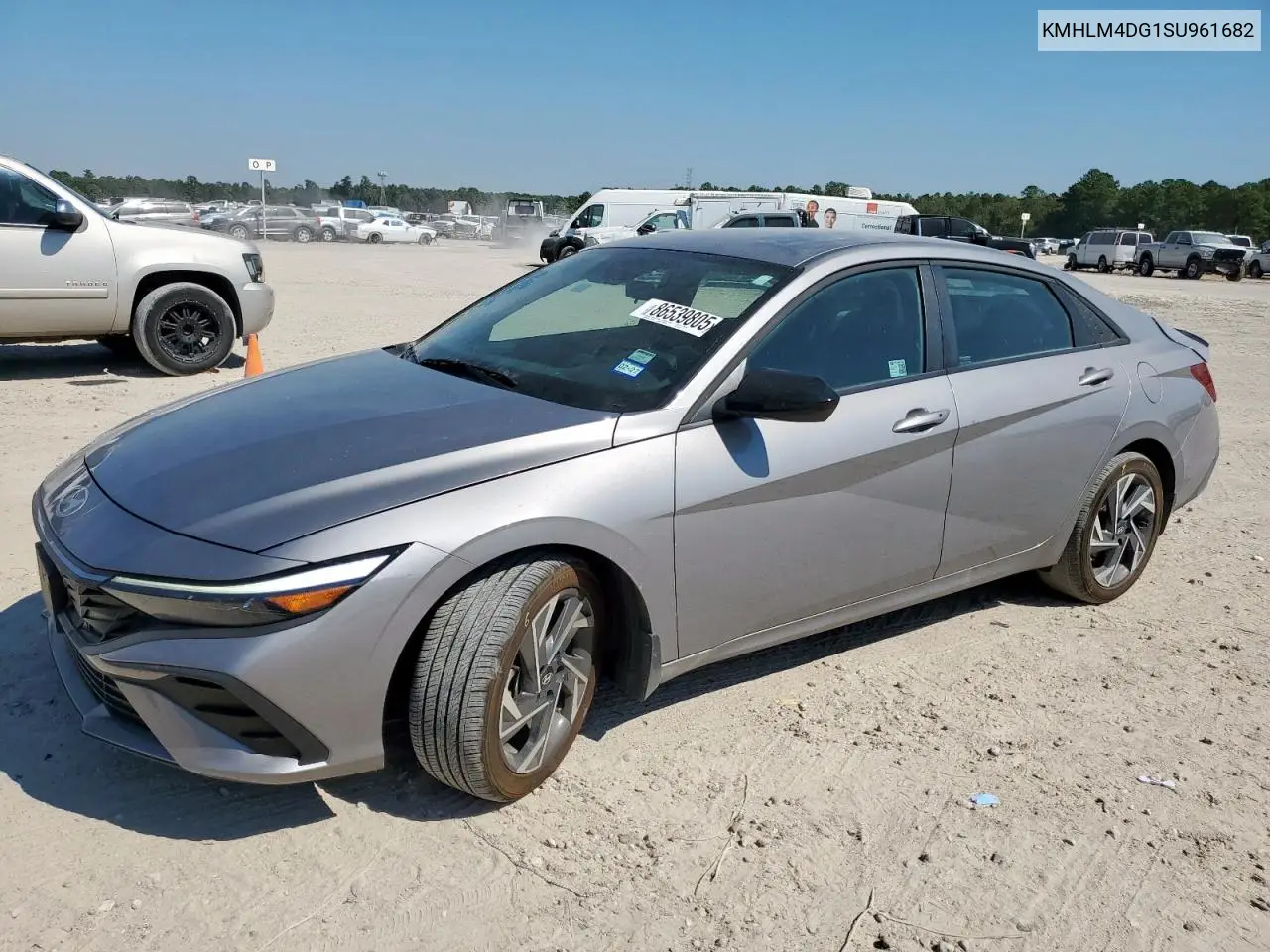 KMHLM4DG1SU961682 2025 Hyundai Elantra Sel Sport