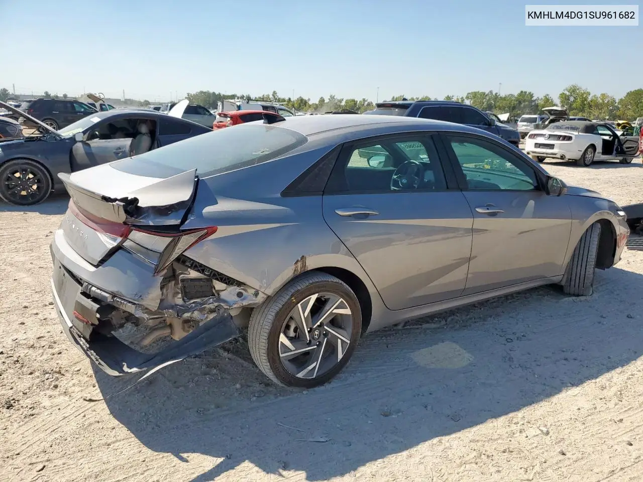 KMHLM4DG1SU961682 2025 Hyundai Elantra Sel Sport