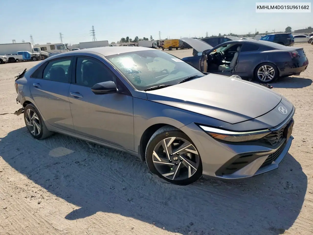 KMHLM4DG1SU961682 2025 Hyundai Elantra Sel Sport