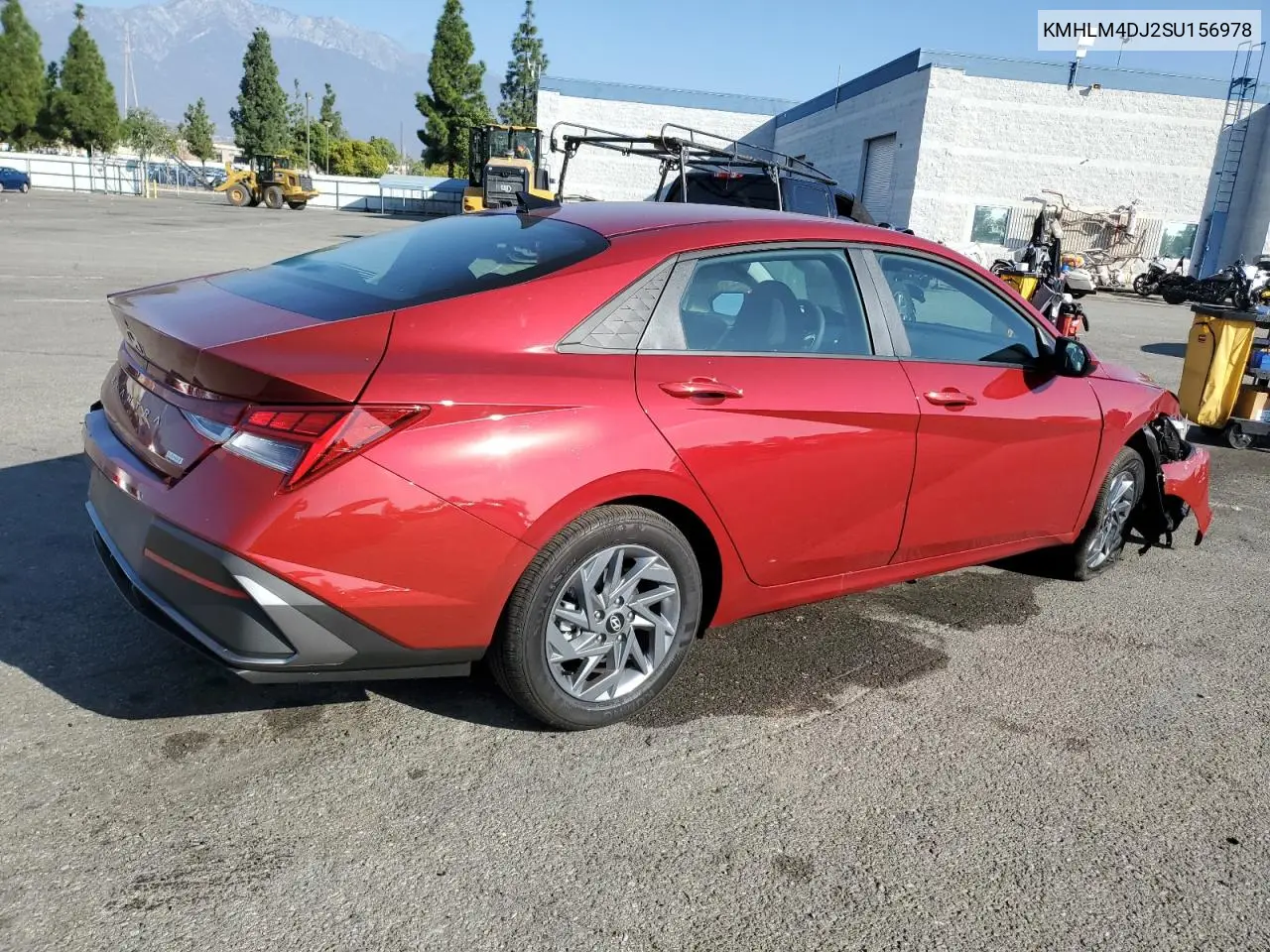 KMHLM4DJ2SU156978 2025 Hyundai Elantra Blue