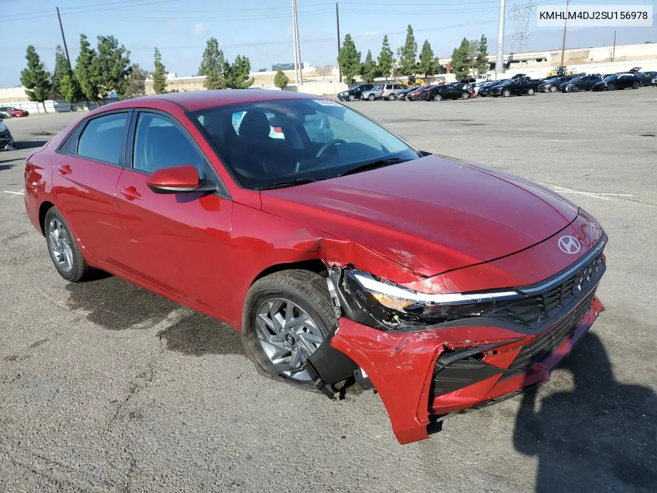 KMHLM4DJ2SU156978 2025 Hyundai Elantra Blue