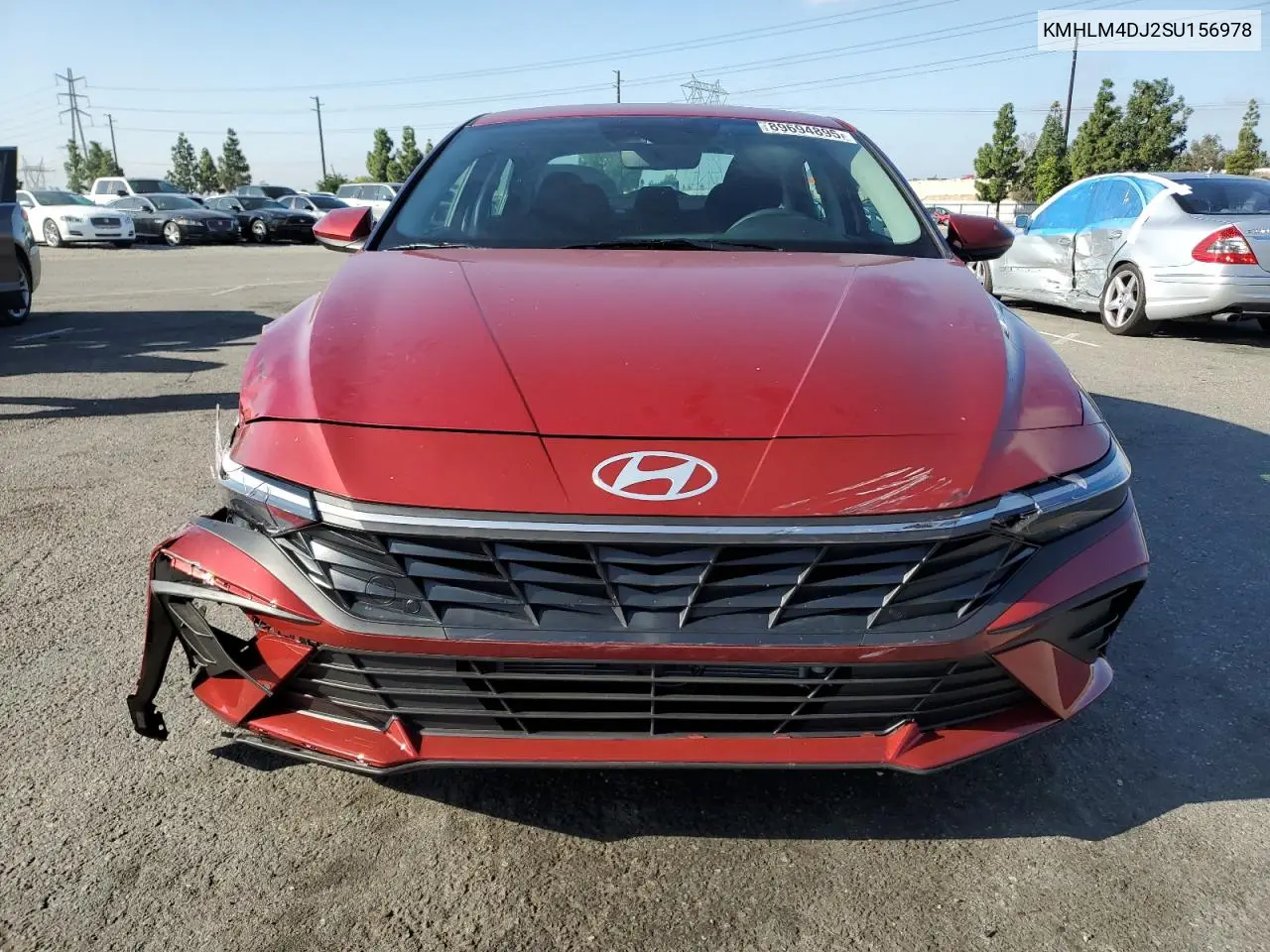 KMHLM4DJ2SU156978 2025 Hyundai Elantra Blue