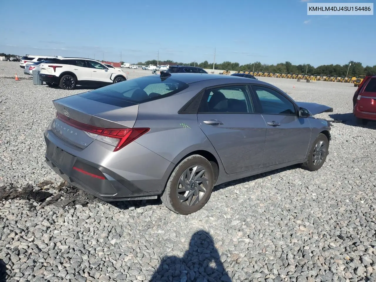 KMHLM4DJ4SU154486 2025 Hyundai Elantra Blue