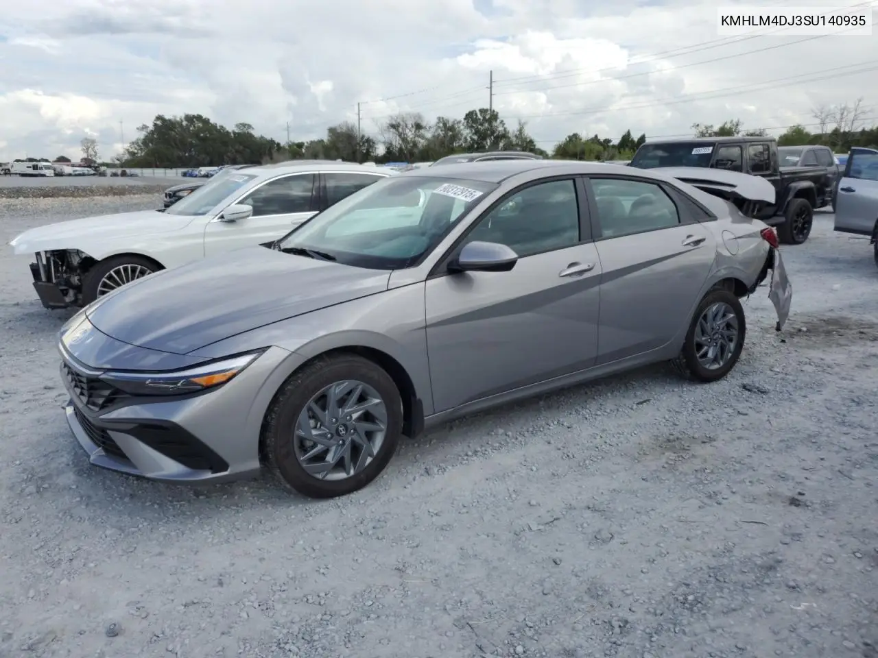 KMHLM4DJ3SU140935 2025 Hyundai Elantra Blue