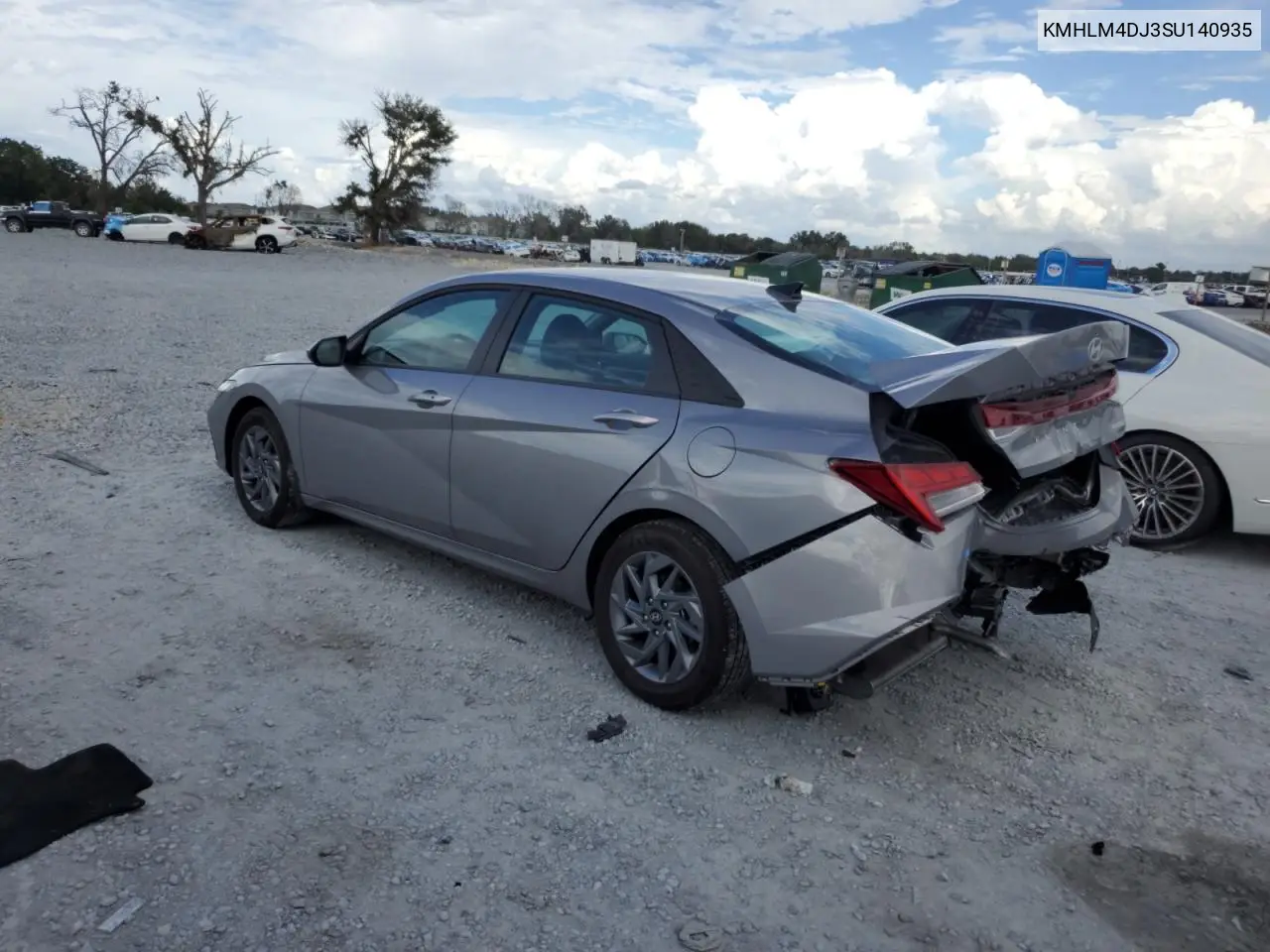 KMHLM4DJ3SU140935 2025 Hyundai Elantra Blue