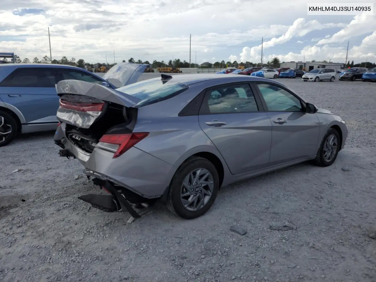 KMHLM4DJ3SU140935 2025 Hyundai Elantra Blue