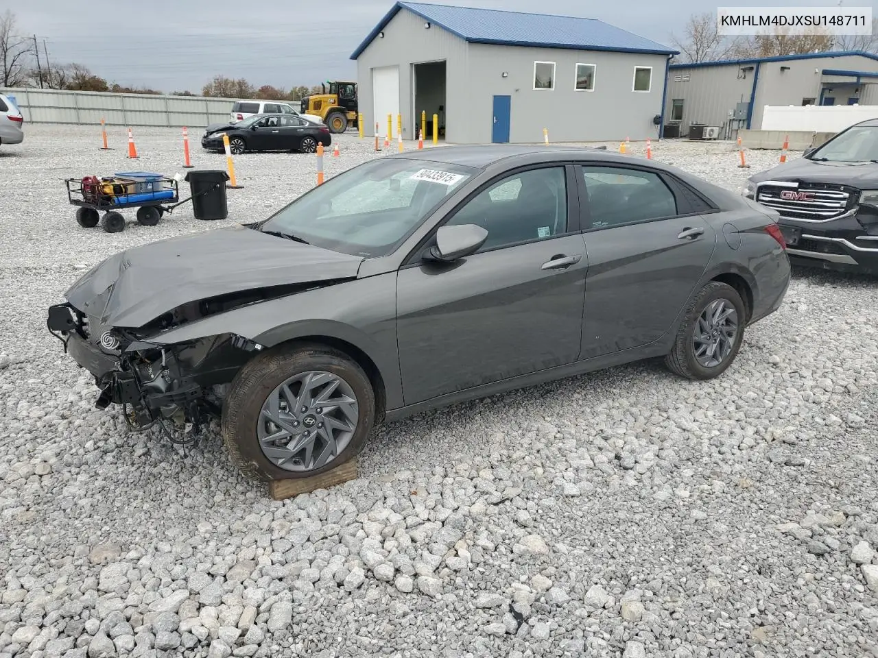 KMHLM4DJXSU148711 2025 Hyundai Elantra Blue