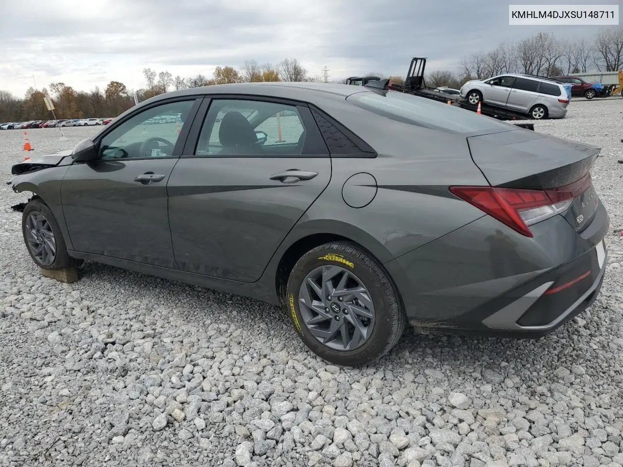 KMHLM4DJXSU148711 2025 Hyundai Elantra Blue