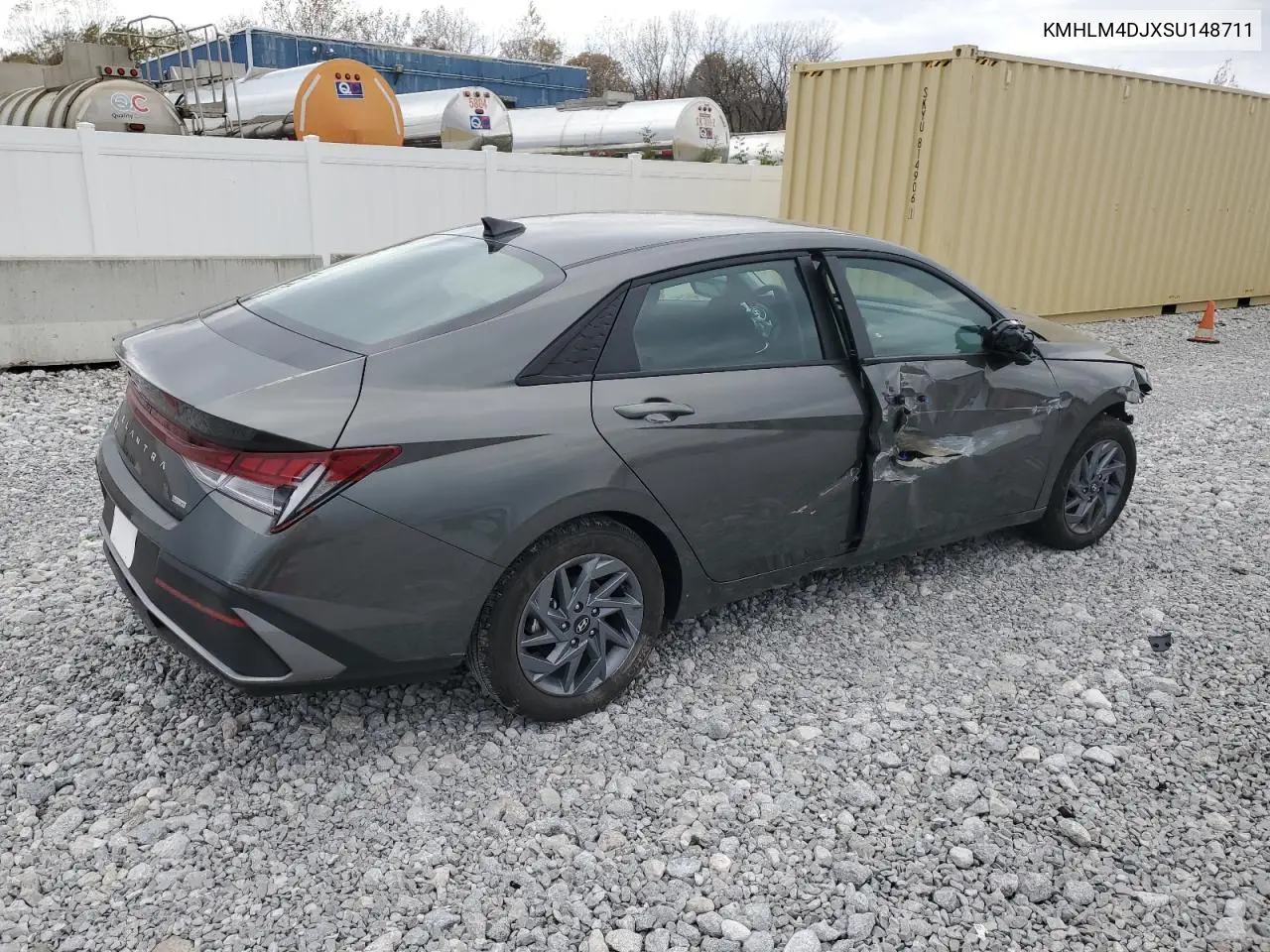 KMHLM4DJXSU148711 2025 Hyundai Elantra Blue