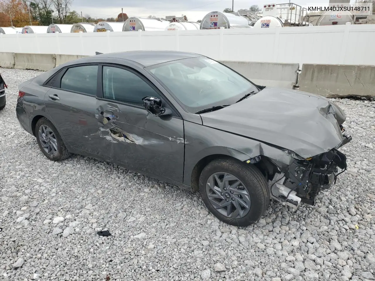 KMHLM4DJXSU148711 2025 Hyundai Elantra Blue