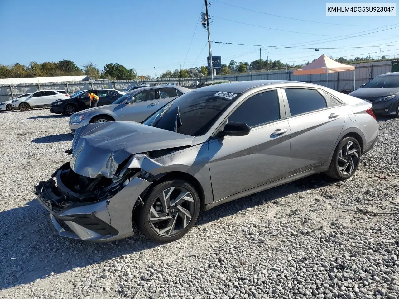 KMHLM4DG5SU923047 2025 Hyundai Elantra Sel Sport