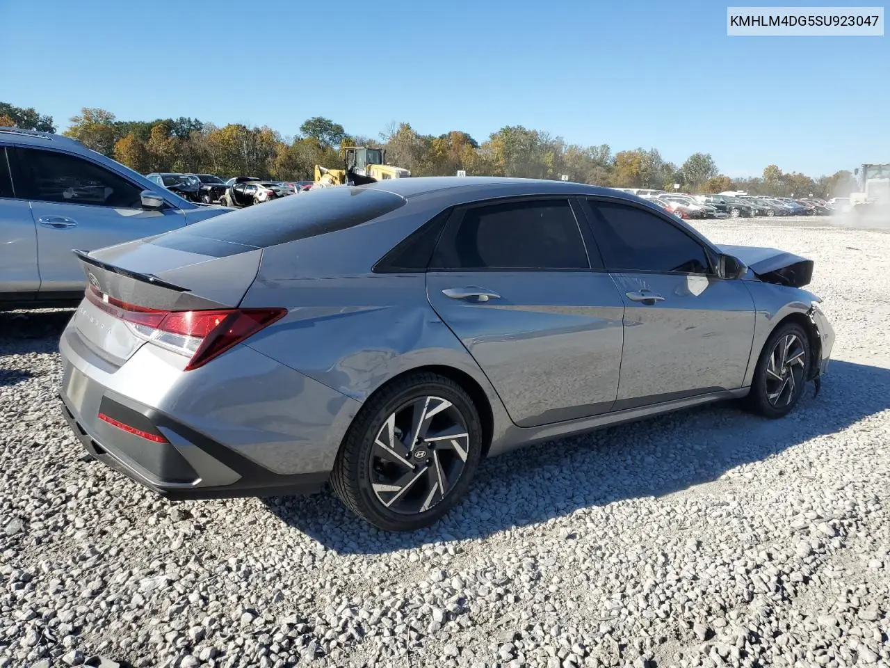KMHLM4DG5SU923047 2025 Hyundai Elantra Sel Sport