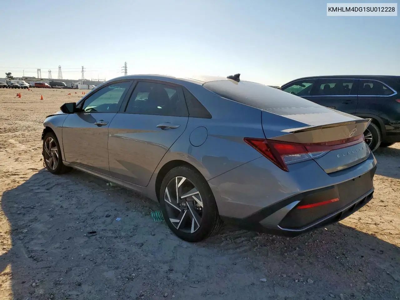KMHLM4DG1SU012228 2025 Hyundai Elantra Sel Sport