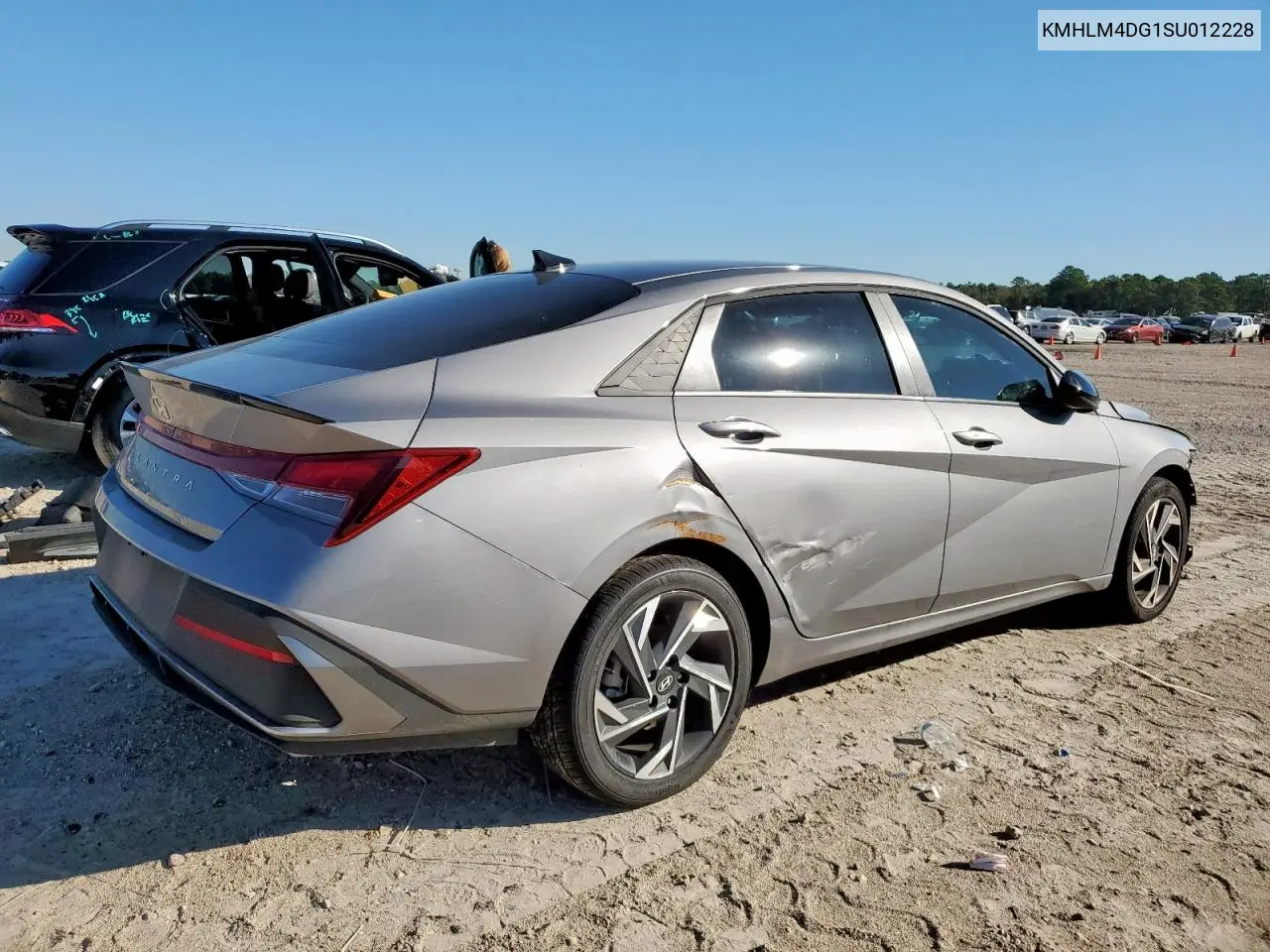 KMHLM4DG1SU012228 2025 Hyundai Elantra Sel Sport