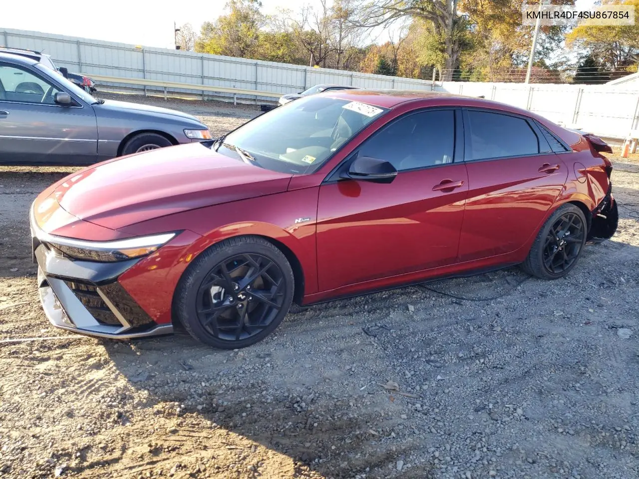 KMHLR4DF4SU867854 2025 Hyundai Elantra N Line