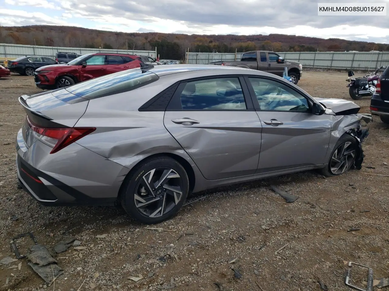 KMHLM4DG8SU015627 2025 Hyundai Elantra Sel Sport