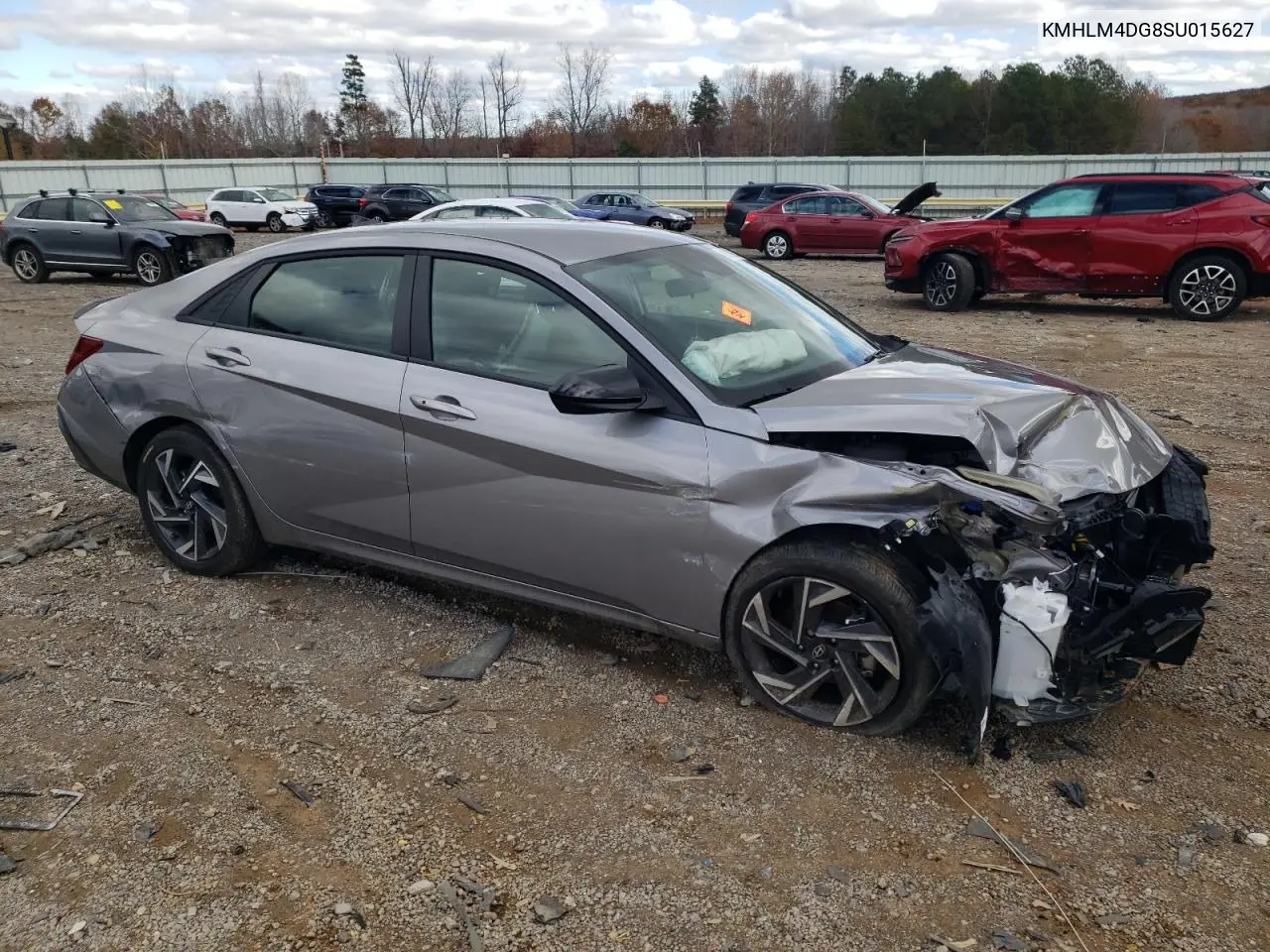 KMHLM4DG8SU015627 2025 Hyundai Elantra Sel Sport