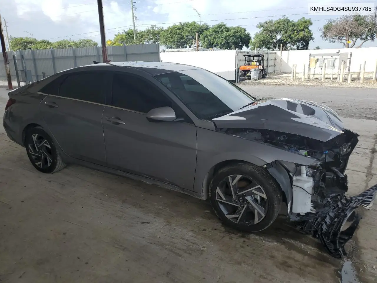 KMHLS4DG4SU937785 2025 Hyundai Elantra Sel