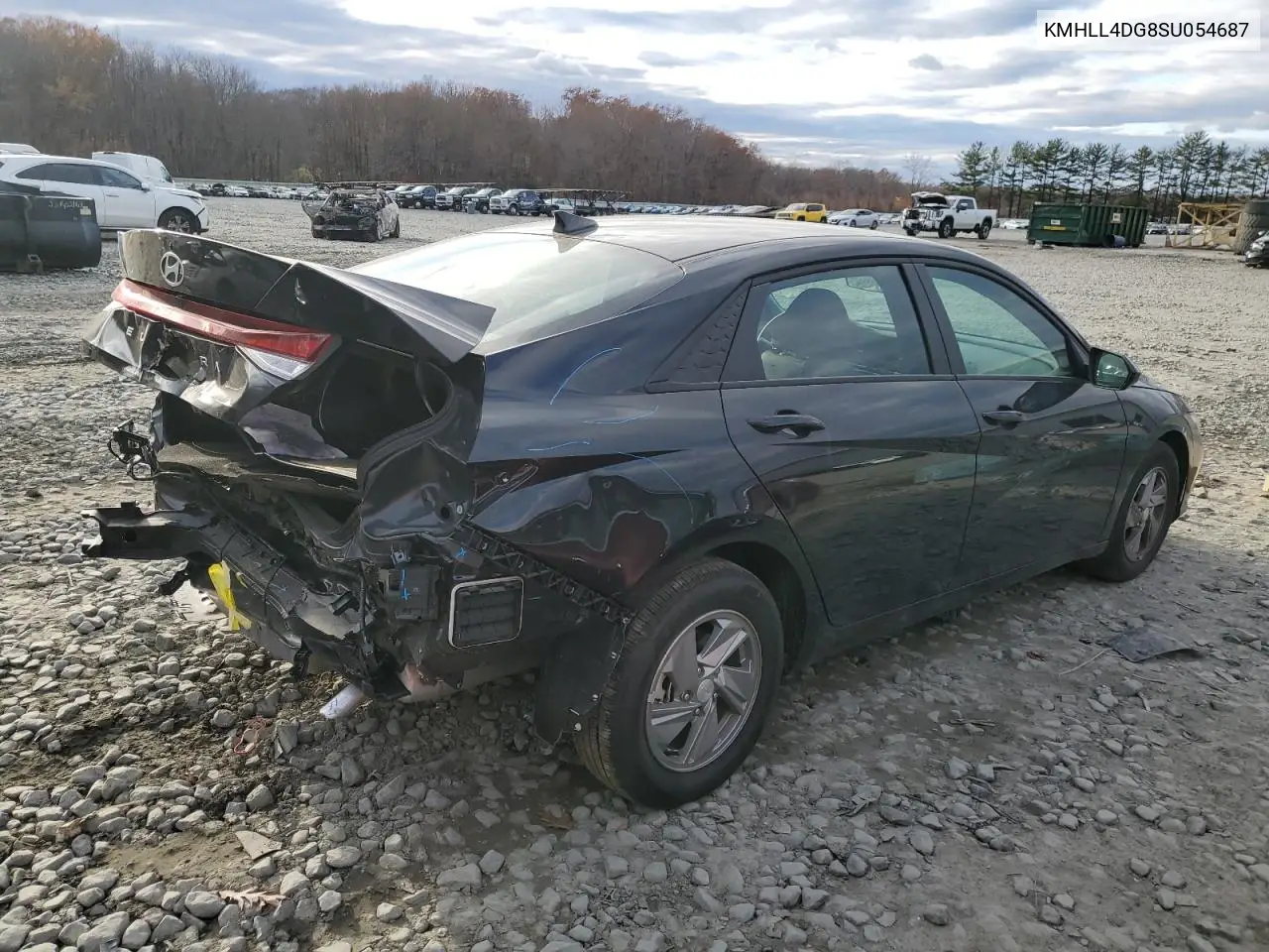 KMHLL4DG8SU054687 2025 Hyundai Elantra Se