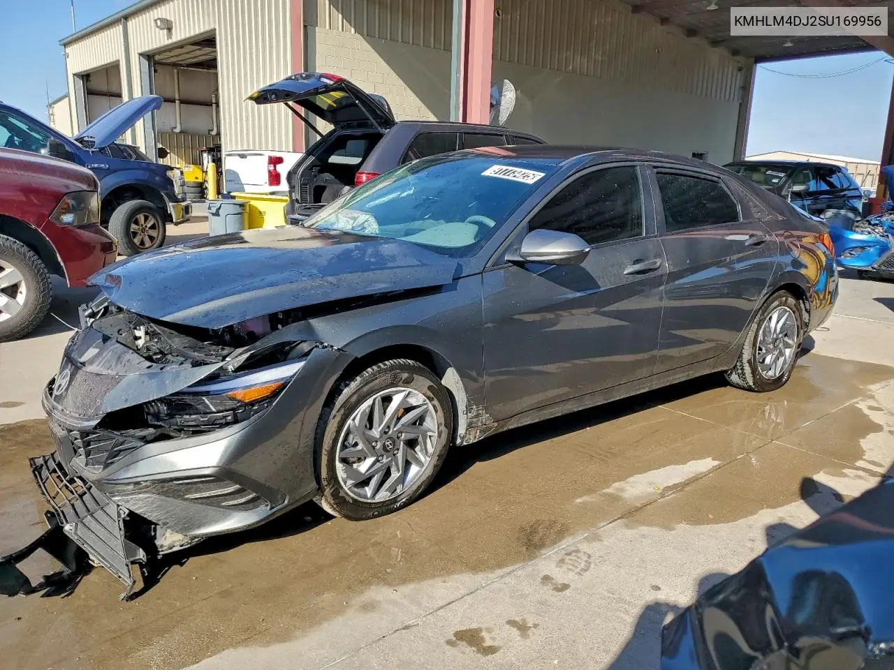 KMHLM4DJ2SU169956 2025 Hyundai Elantra Blue