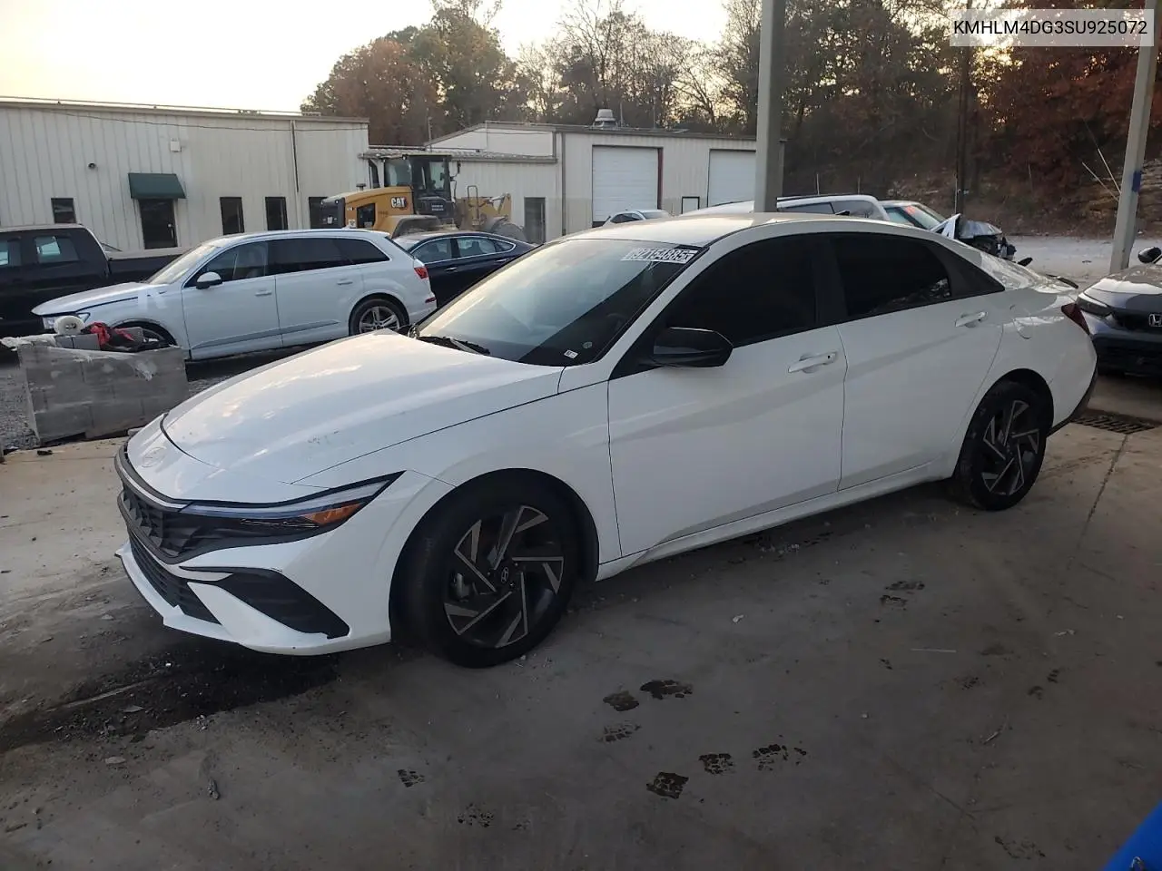 KMHLM4DG3SU925072 2025 Hyundai Elantra Sel Sport