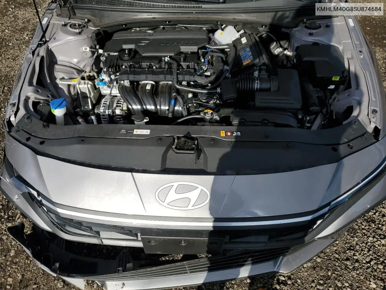 KMHLM4DG8SU874684 2025 Hyundai Elantra Sel Sport