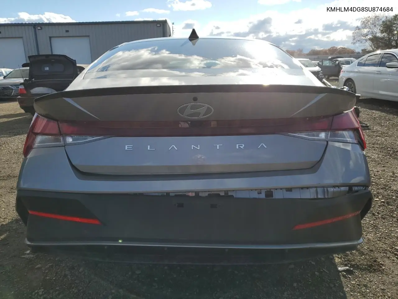 KMHLM4DG8SU874684 2025 Hyundai Elantra Sel Sport