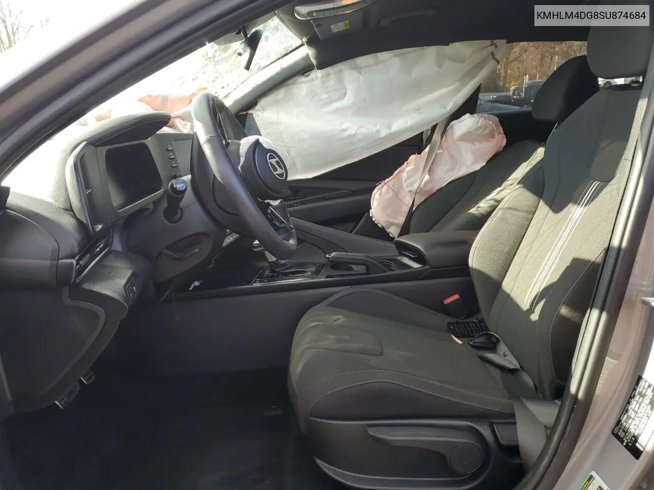 KMHLM4DG8SU874684 2025 Hyundai Elantra Sel Sport