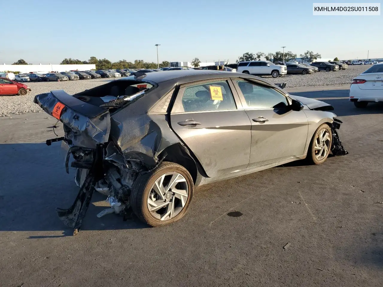KMHLM4DG2SU011508 2025 Hyundai Elantra Sel Sport