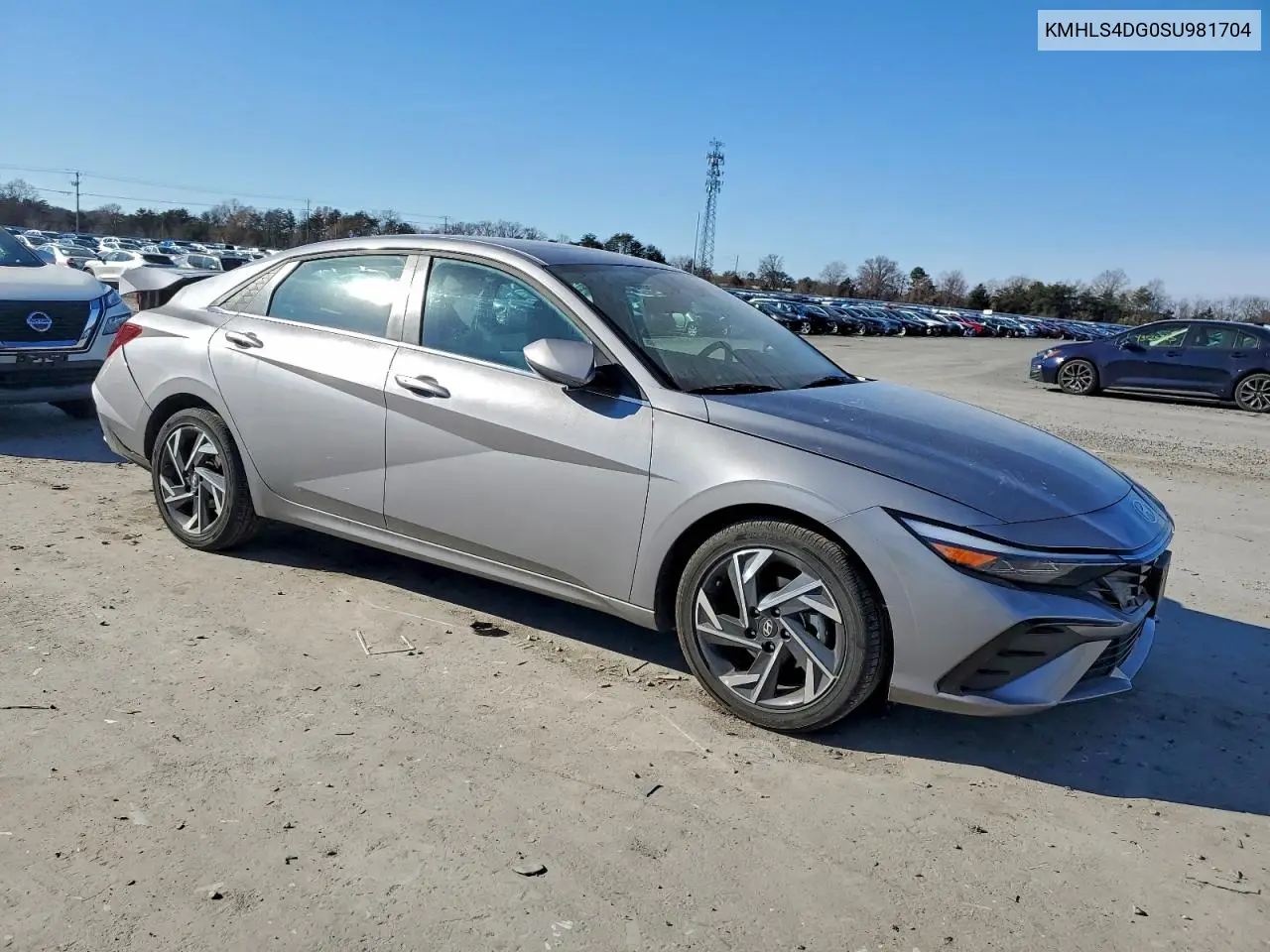 KMHLS4DG0SU981704 2025 Hyundai Elantra Sel