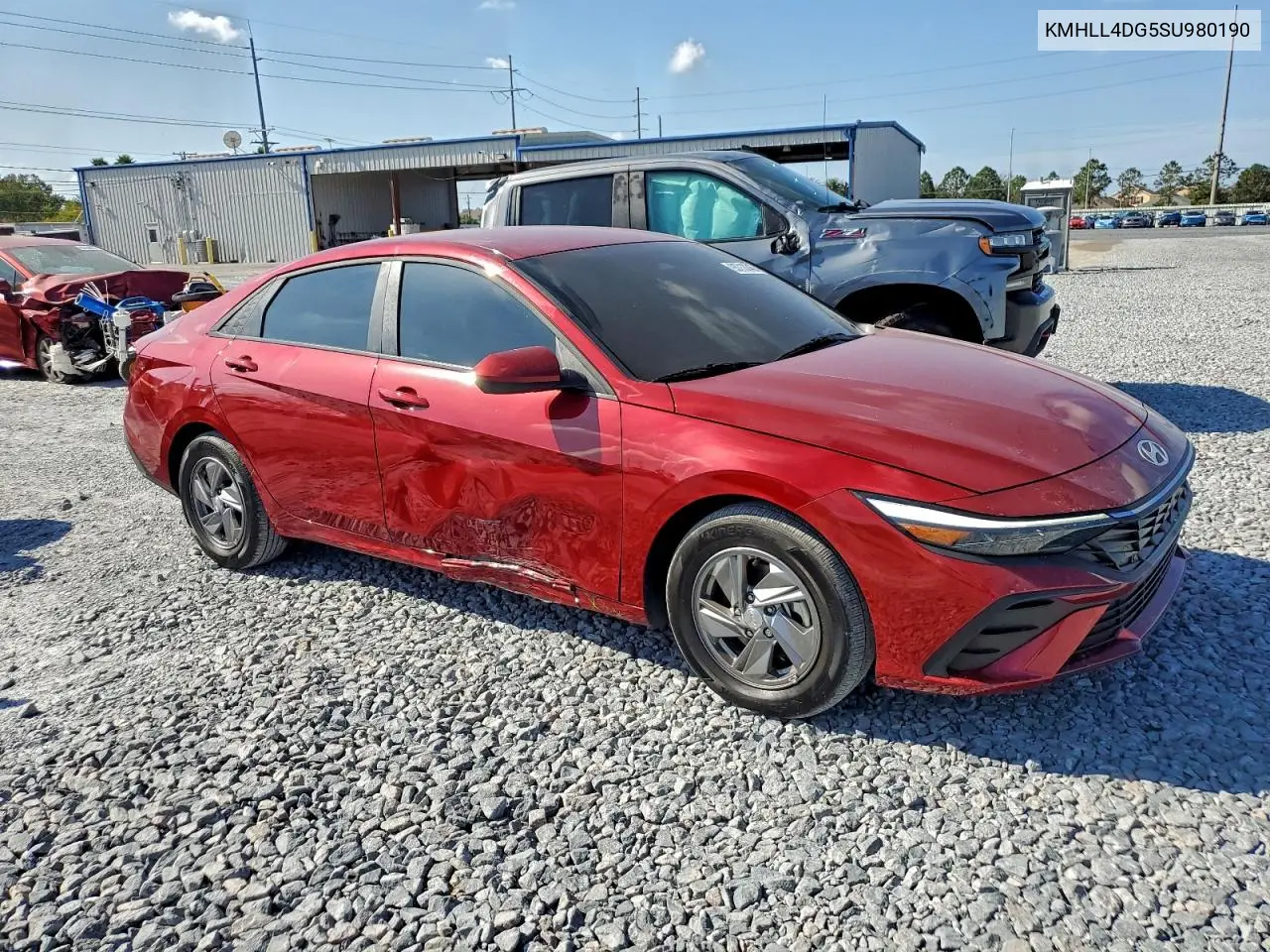 KMHLL4DG5SU980190 2025 Hyundai Elantra Se