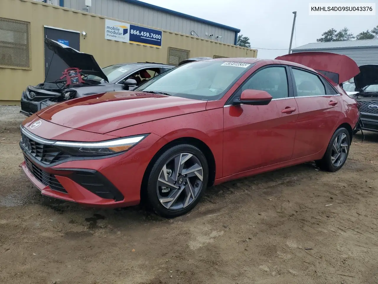 KMHLS4DG9SU043376 2025 Hyundai Elantra Sel