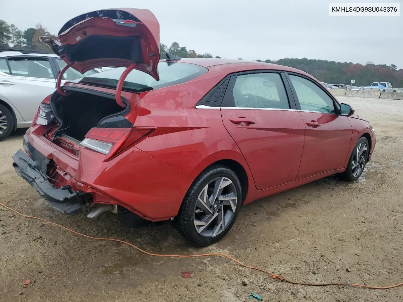 KMHLS4DG9SU043376 2025 Hyundai Elantra Sel