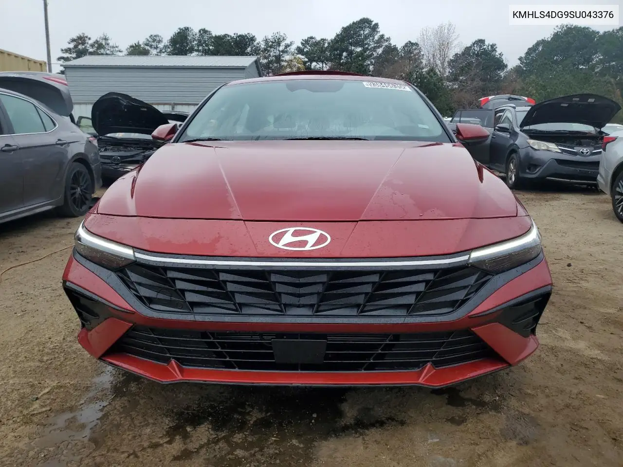 KMHLS4DG9SU043376 2025 Hyundai Elantra Sel
