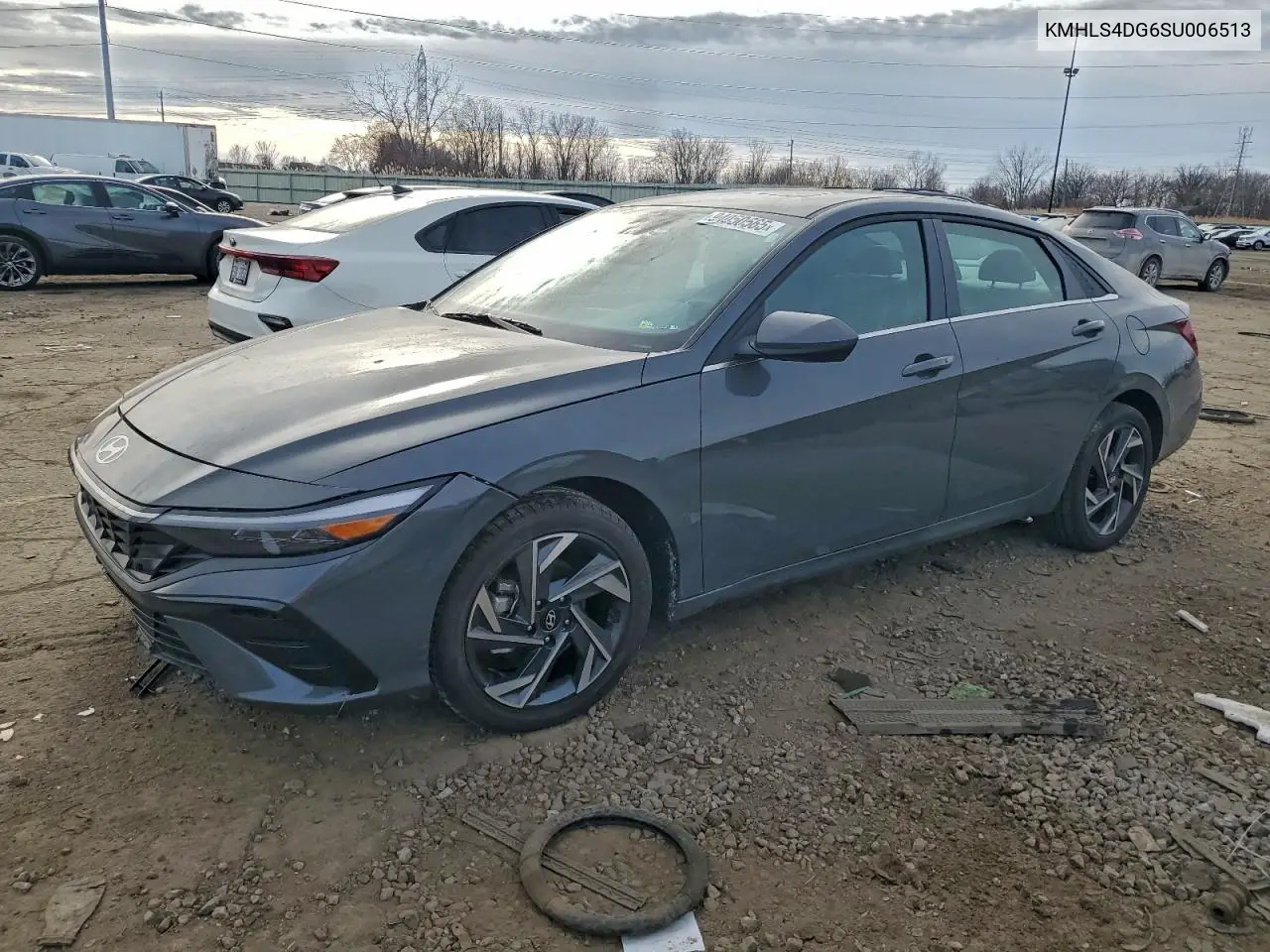 KMHLS4DG6SU006513 2025 Hyundai Elantra Sel
