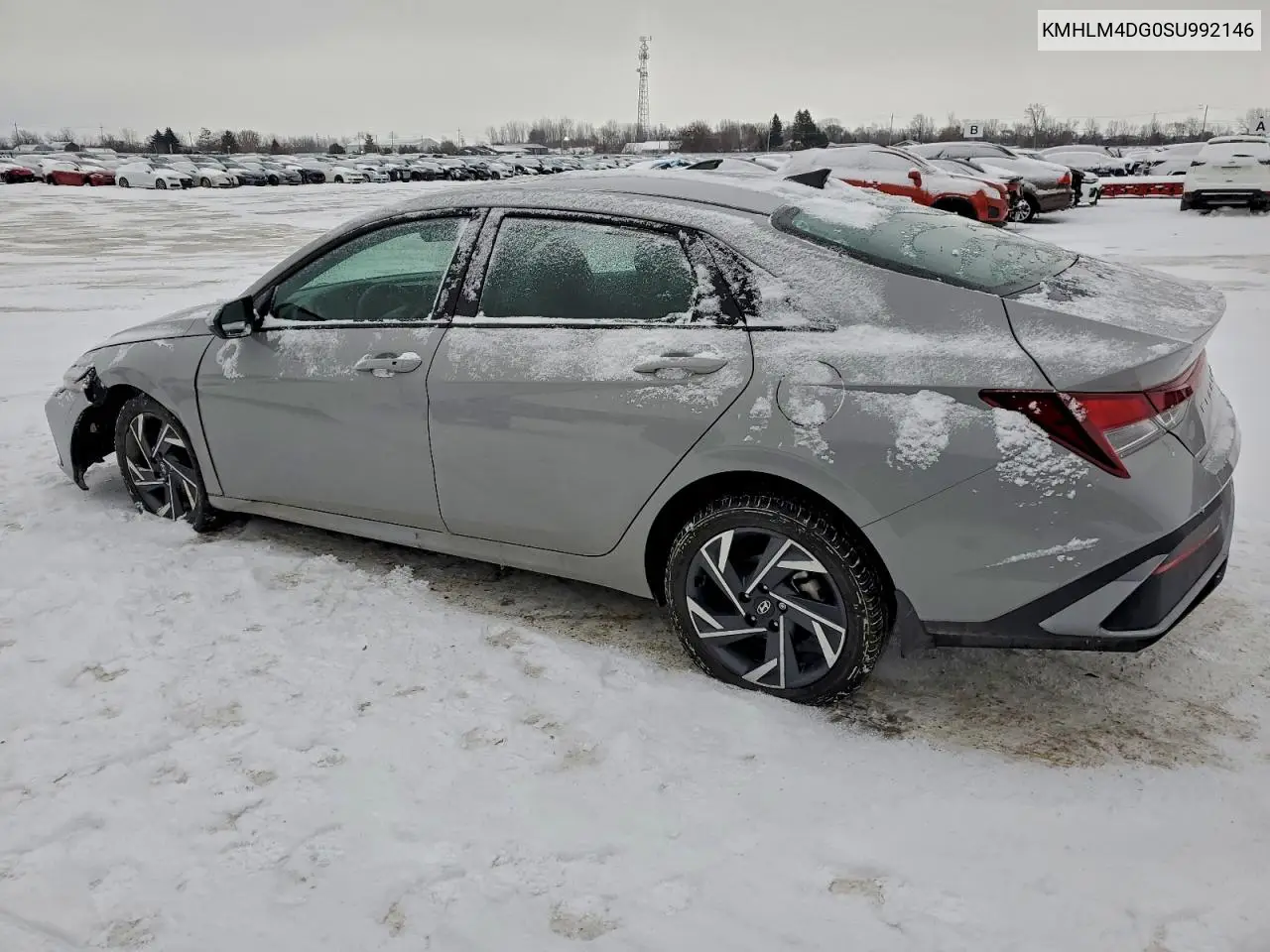 KMHLM4DG0SU992146 2025 Hyundai Elantra Sel Sport
