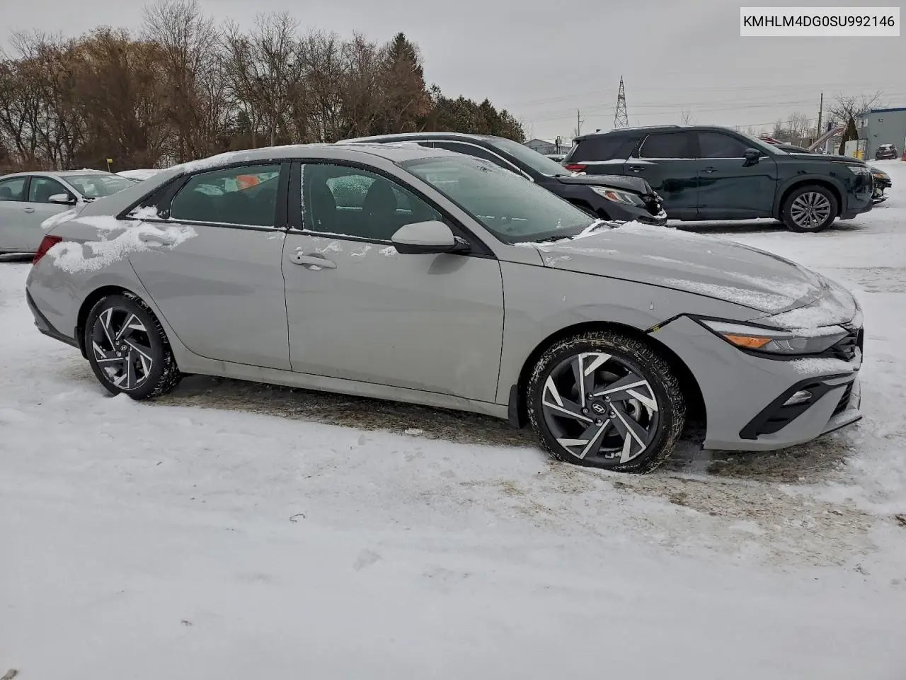 KMHLM4DG0SU992146 2025 Hyundai Elantra Sel Sport
