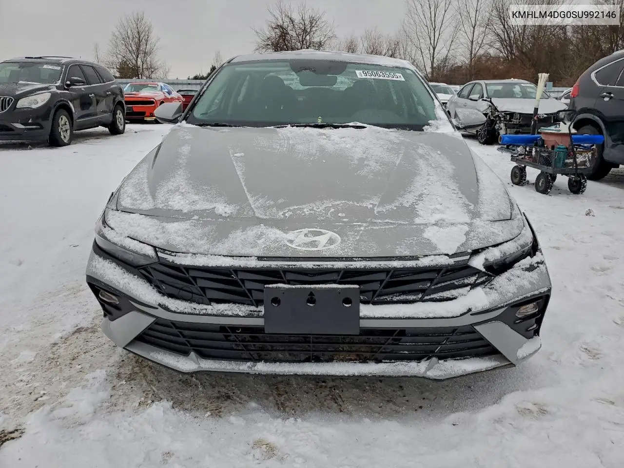 KMHLM4DG0SU992146 2025 Hyundai Elantra Sel Sport