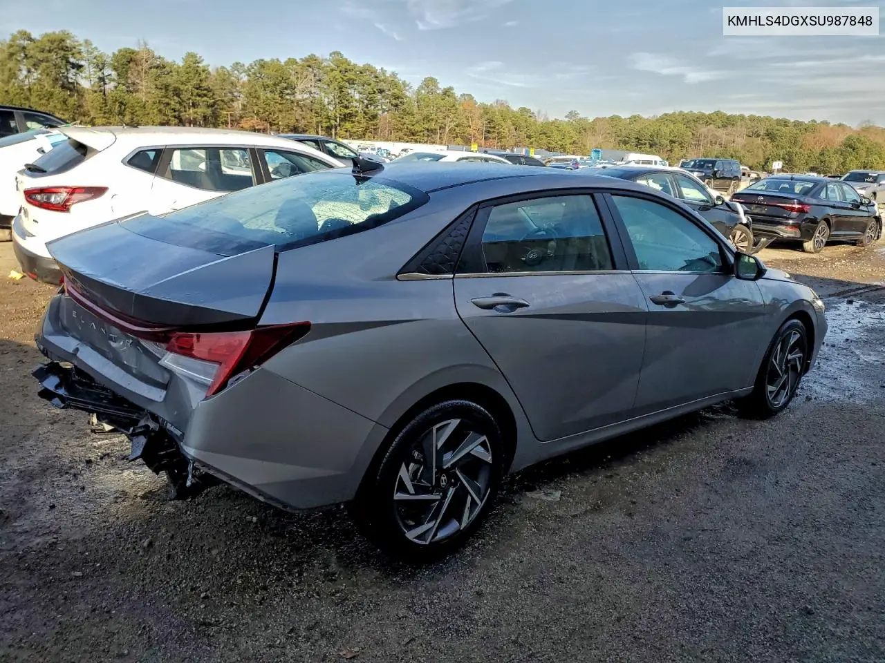 KMHLS4DGXSU987848 2025 Hyundai Elantra Sel