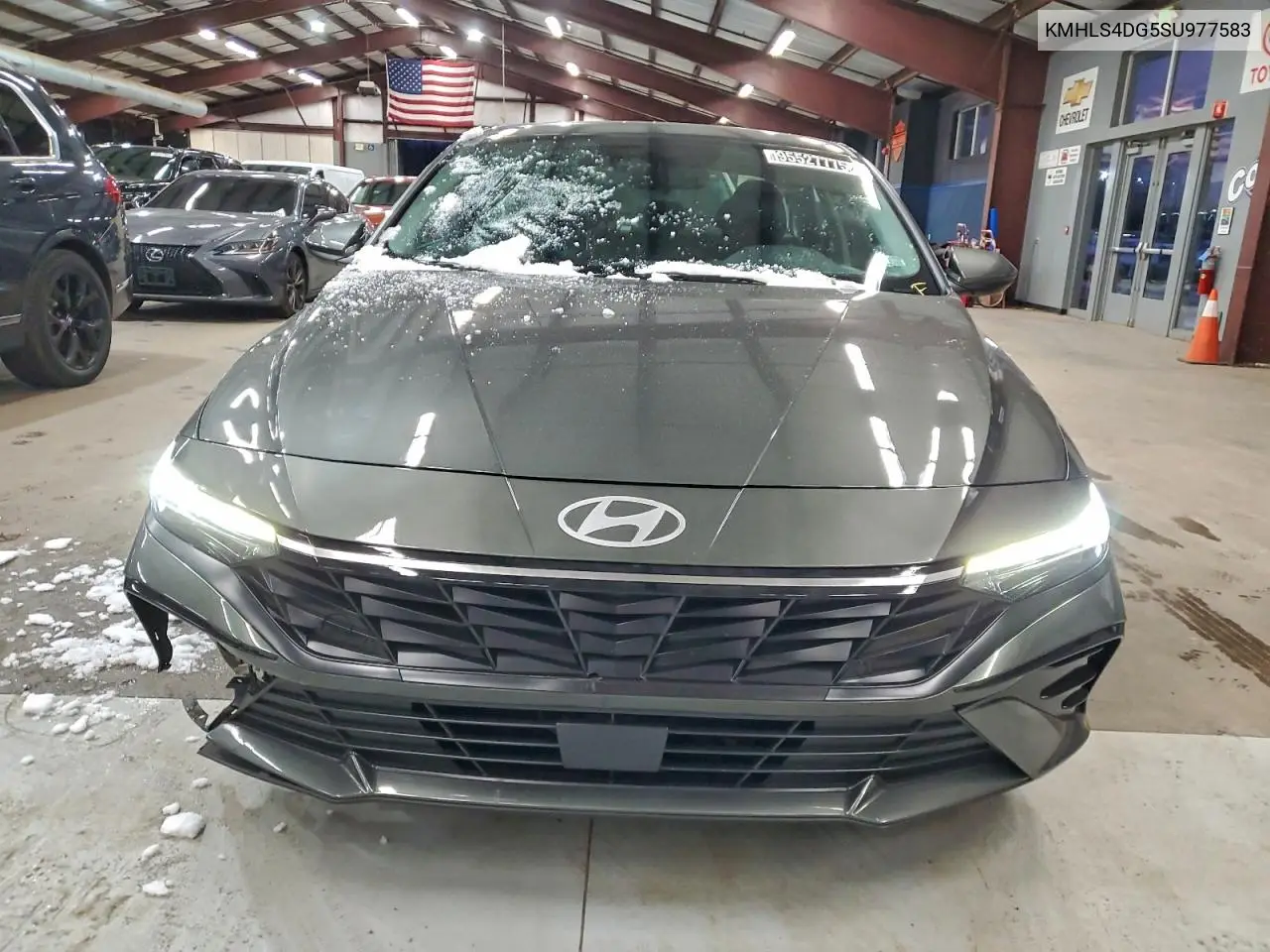 KMHLS4DG5SU977583 2025 Hyundai Elantra Sel