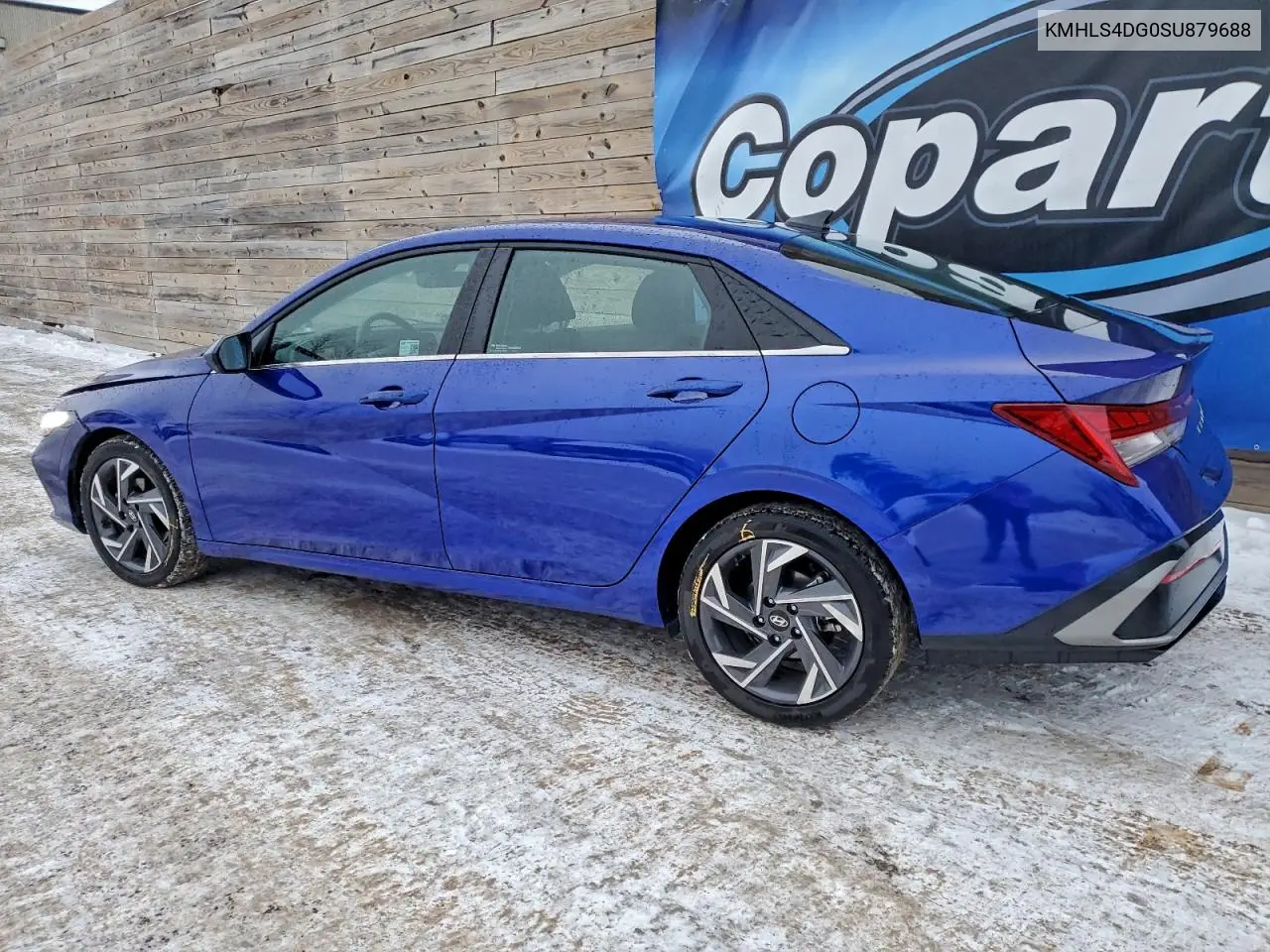 KMHLS4DG0SU879688 2025 Hyundai Elantra Sel