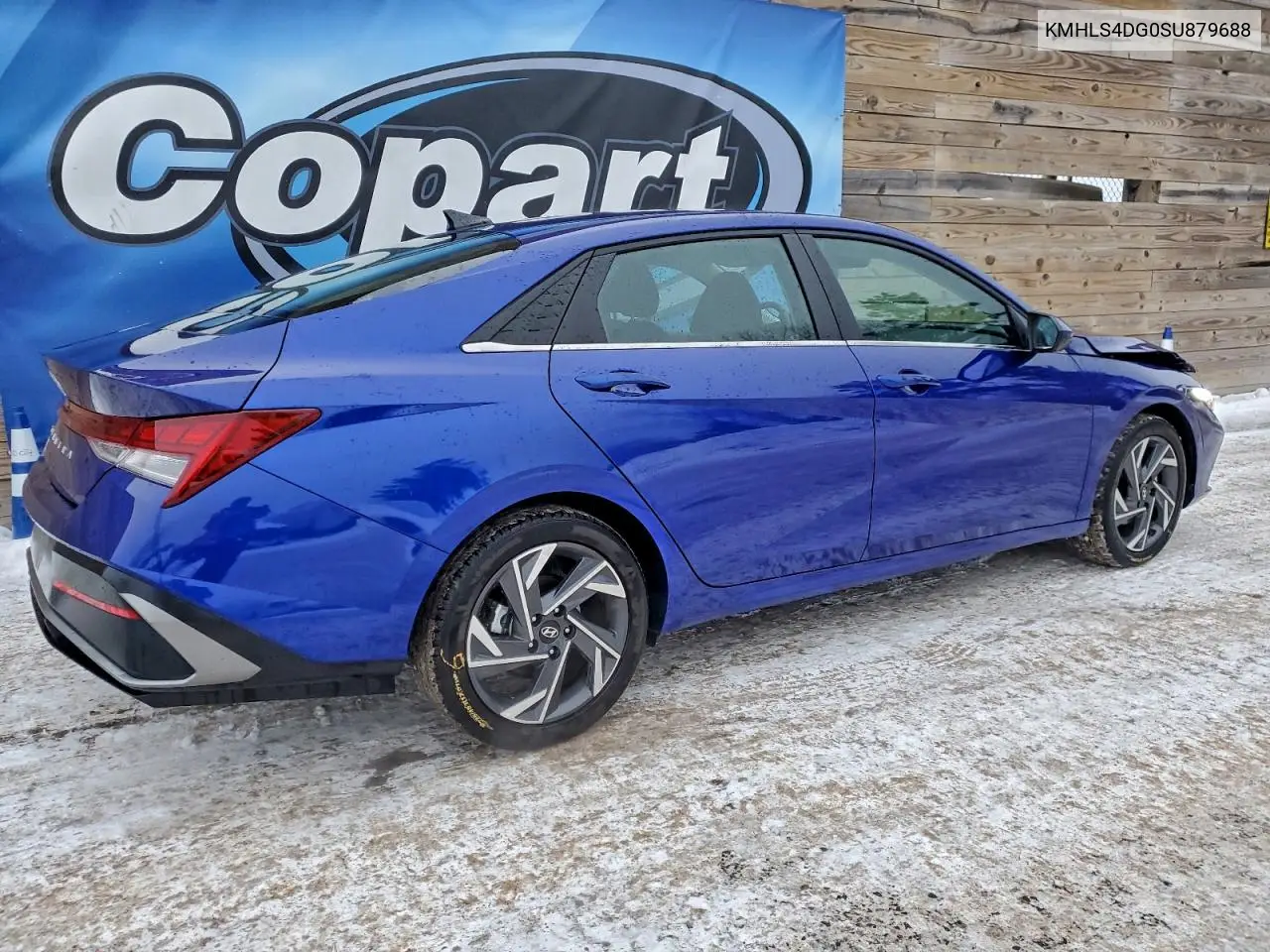 KMHLS4DG0SU879688 2025 Hyundai Elantra Sel