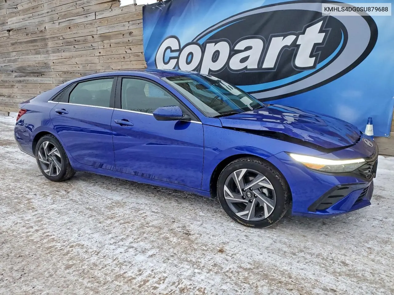 KMHLS4DG0SU879688 2025 Hyundai Elantra Sel