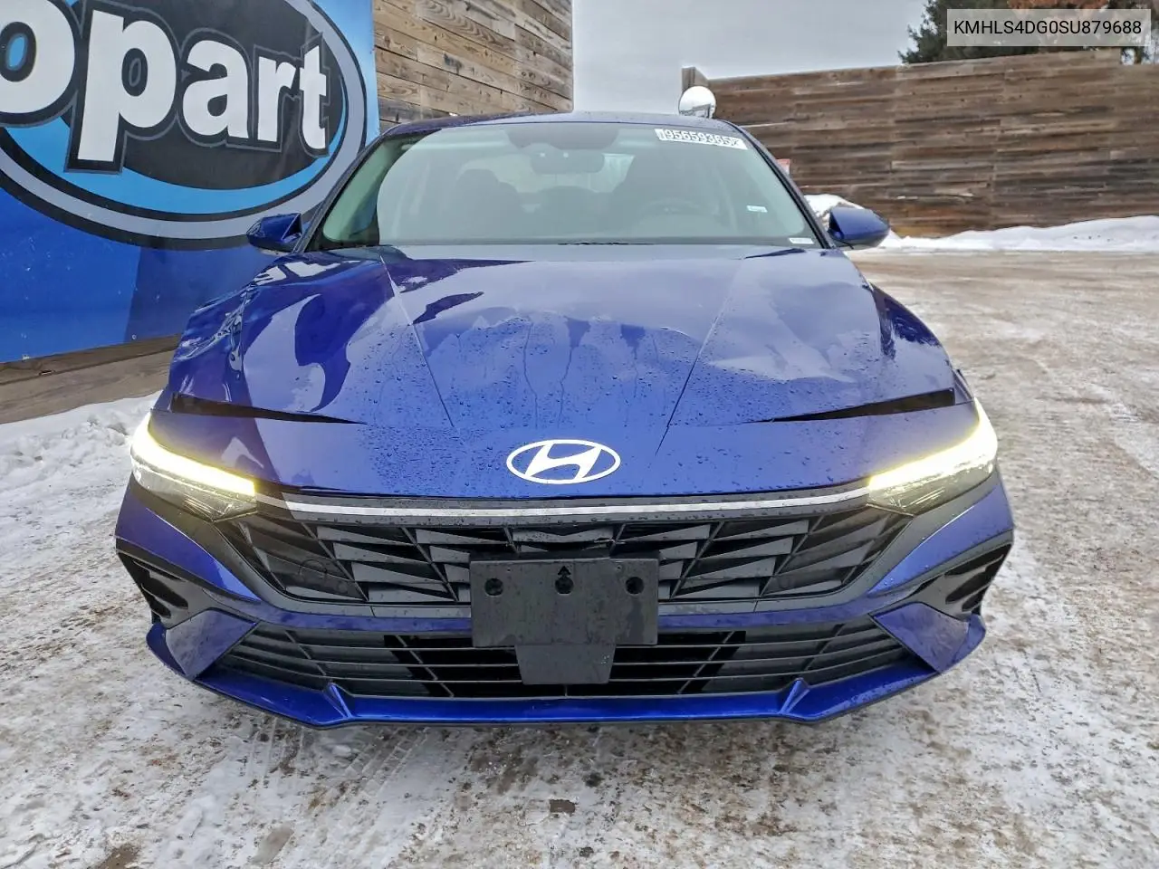 KMHLS4DG0SU879688 2025 Hyundai Elantra Sel