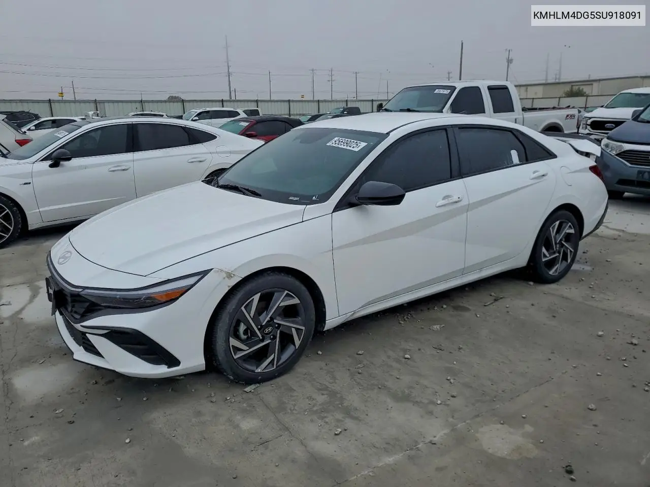 KMHLM4DG5SU918091 2025 Hyundai Elantra Sel Sport