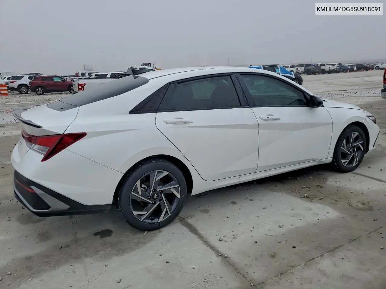 KMHLM4DG5SU918091 2025 Hyundai Elantra Sel Sport