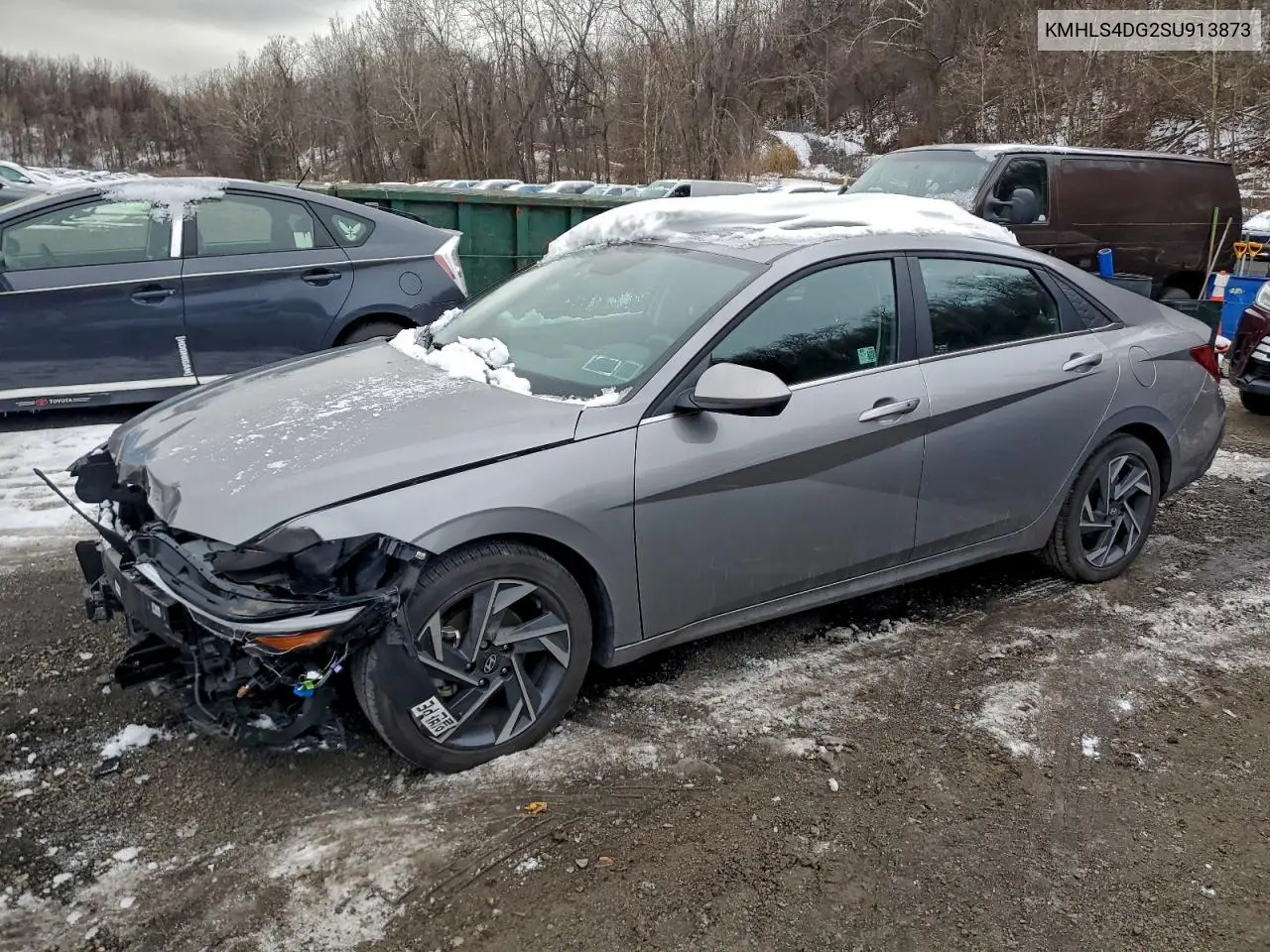 KMHLS4DG2SU913873 2025 Hyundai Elantra Sel