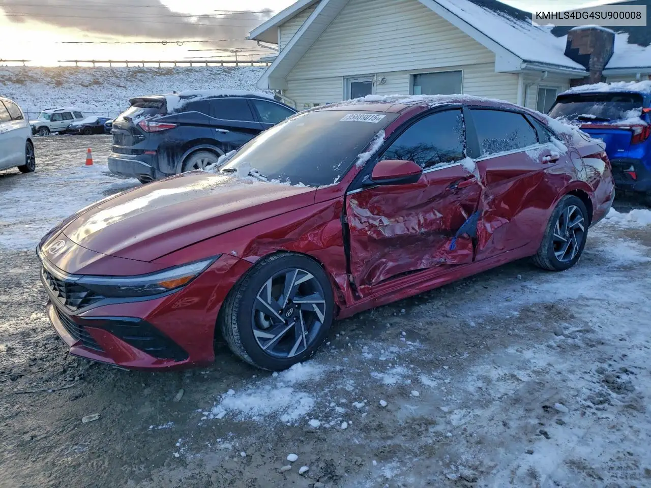 KMHLS4DG4SU900008 2025 Hyundai Elantra Sel