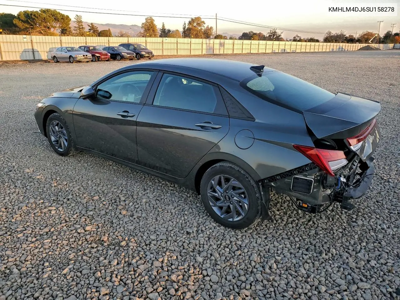 KMHLM4DJ6SU158278 2025 Hyundai Elantra Blue