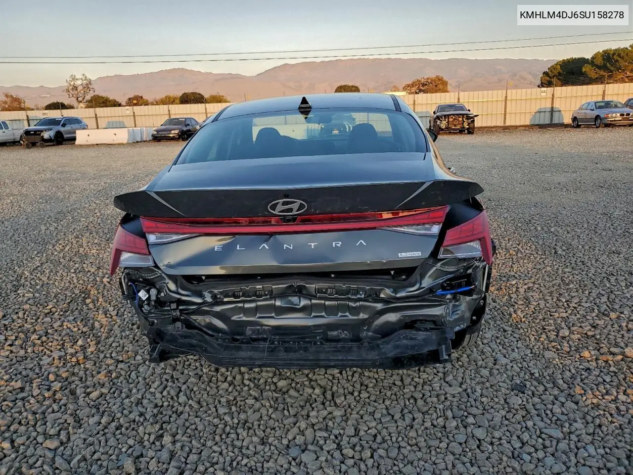 KMHLM4DJ6SU158278 2025 Hyundai Elantra Blue
